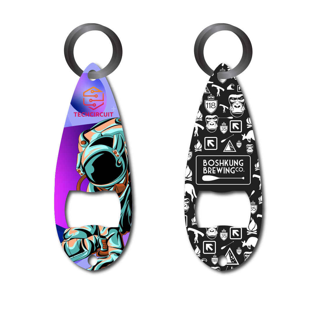 Fishing Lure Bottle Opener Key Chain